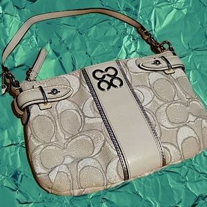 Sparkly small Coach purse